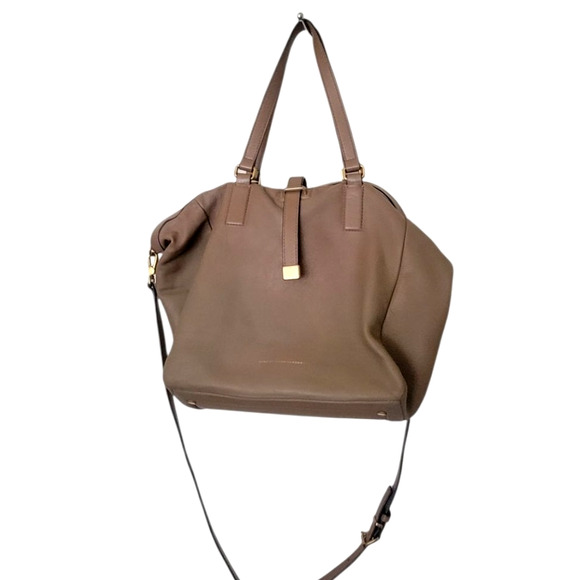 Marc By Marc Jacobs Hand & Shoulder Women Large Bag Soft Brown Leather - Picture 1 of 6
